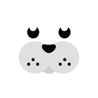 Seal Face - Wrapped Canvas Painting