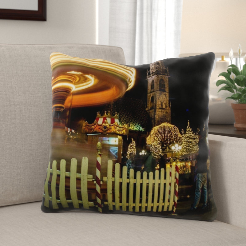 Coussin de noël Ornellas, Intérieur, Microsuède