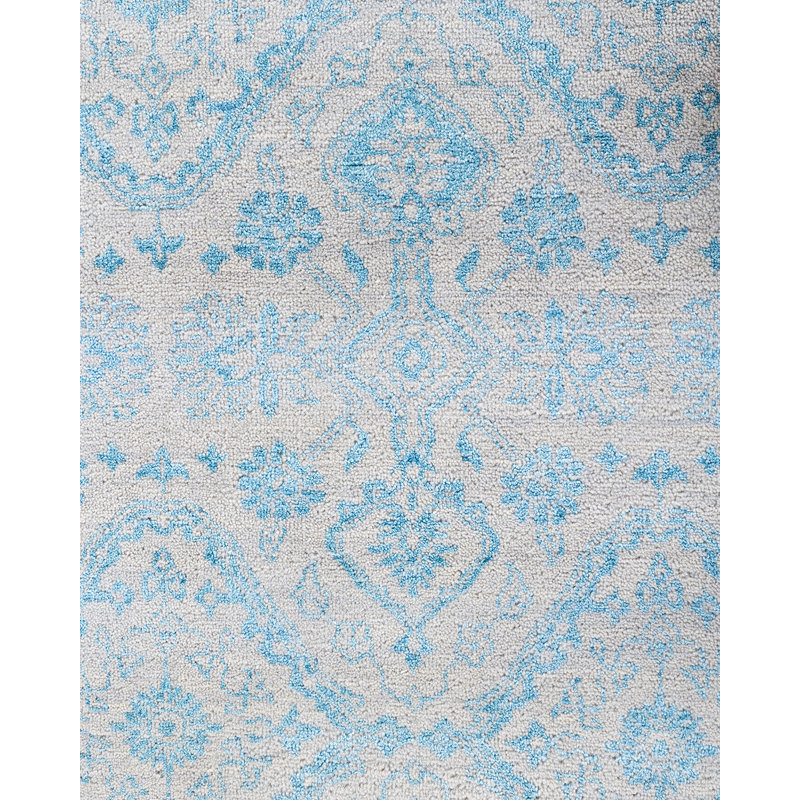 Overdyed One-of-a-Kind 9' 0" X 10' 2" Hand Knotted Area Rug