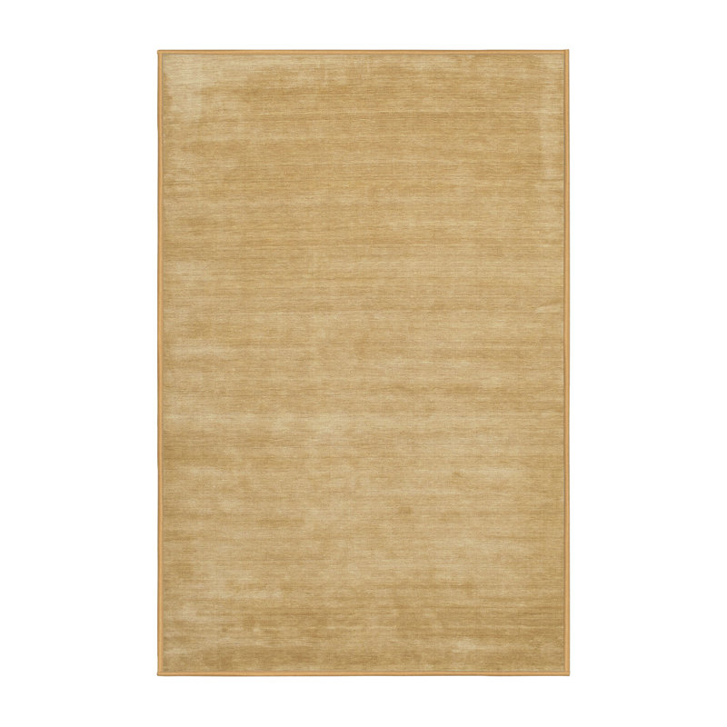 Tapis décoratif beige Contemporary, Rectangle 2 pi x 3 pi