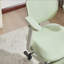 Fauteuil de bureau ergonomique avec repose-pieds, chaise de bureau d'ordinateur à haut dossier avec support lombaire dynamique, appui-tête en 2 dimensions, accoudoir 4D, siège en éponge, chaise de bureau en filet pour adultes, vert.