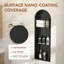 Niche de douche arquée en acier inoxydable 12 ＂x 36＂ x 4 ＂avec trois tablettes, niche murale
