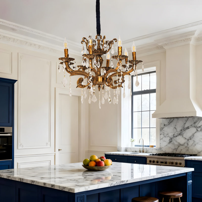 Chandelier, 3050 Lumens, 8 Lights