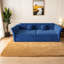 Canapé-lit escamotable en velours 74,4 po Compression-1125321558