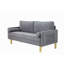 Causeuse moderne, petit canapé rembourré Mid-Century-1074247125
