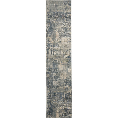 Tapis gris / beige Maliyah