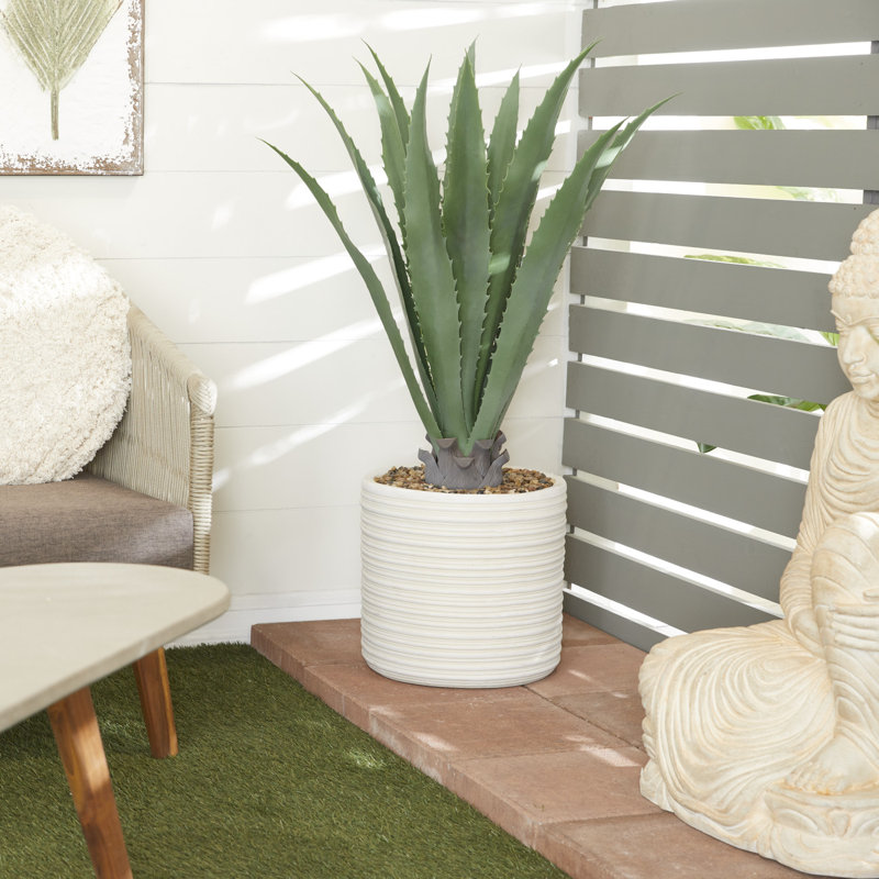 Baer 41'' Faux Agave Plant in Pot
