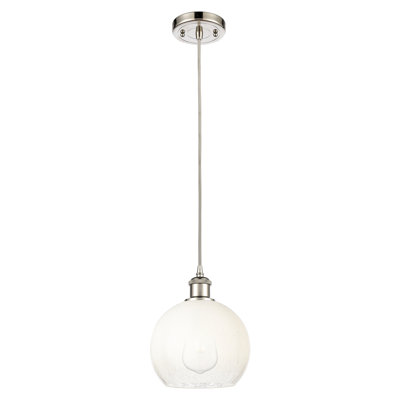 Mini luminaire suspendu à cordon 1 lumière 8 po Ballston - Brookhaven Globe