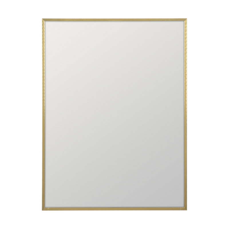 Adoraim Aluminium Rectangle Mirror, 80cm x 60cm, Gold