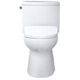 Vespin® II 1.28 GPF Elongated Floor Mounted Two-Piece Toilet (S7 Bidet Seat Included)
