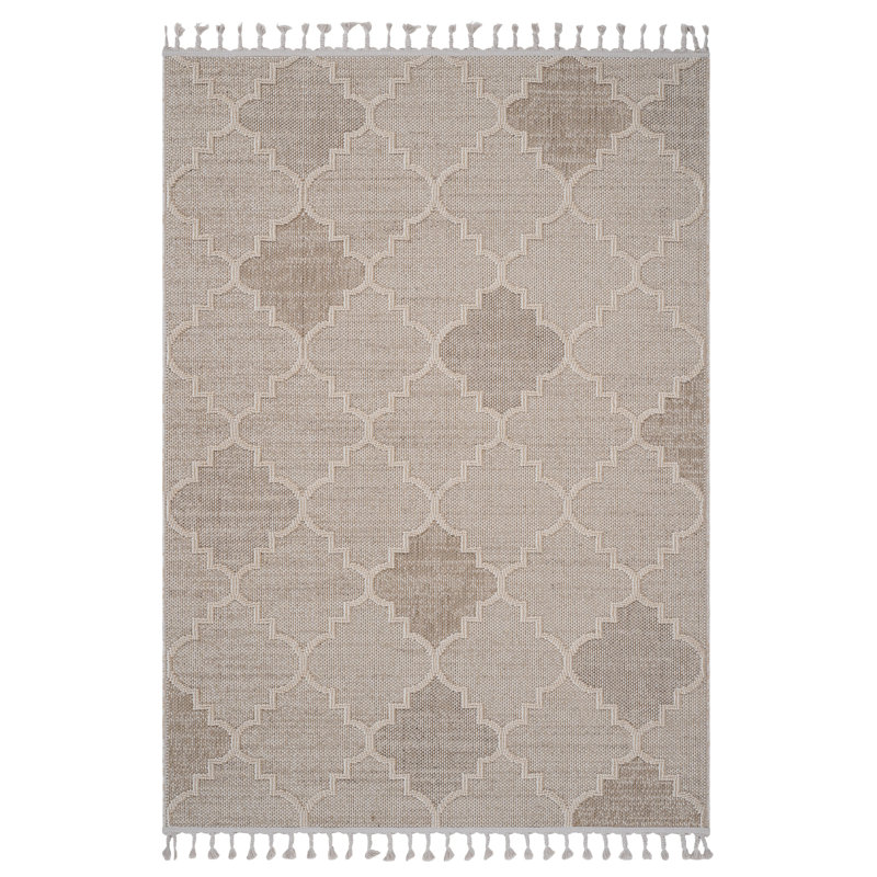 Tapis crème à vin 5X7