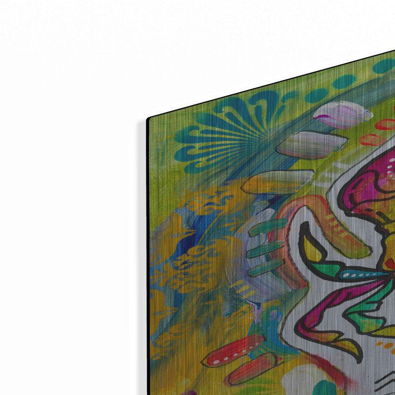 Luxe Art «Cancer» par Dean Russo, métal «Cancer» par Dean Russo, H 36 po x l 24 po
