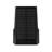 Matte Black Solar Powered Integrated LED Spotlight