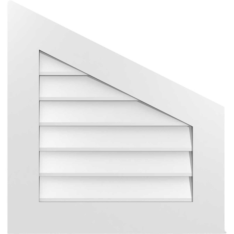 Évent en poire non-fonctionnel Signature, H 1 po x L 26 po x l 24 po