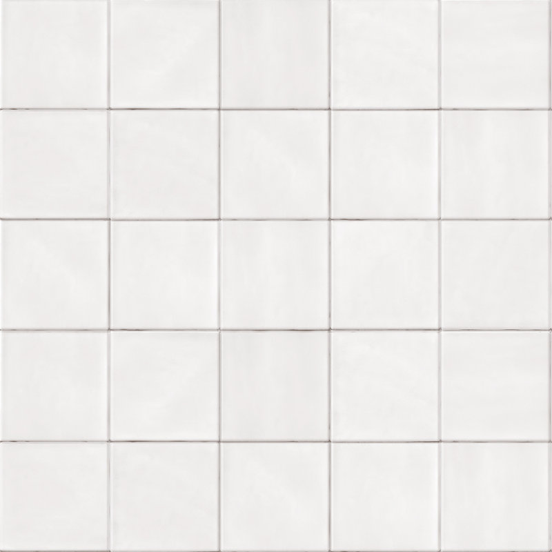 Bliss 5X5 Ceramic Wall Tile, White