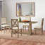 Table de salle à manger à tréteaux et chaises en bois Heymann-617792658-559854721