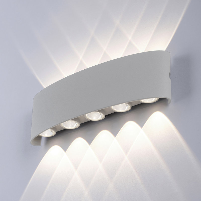 Cab Matte Black 25Cm H Hardwired Outdoor wall light with arm