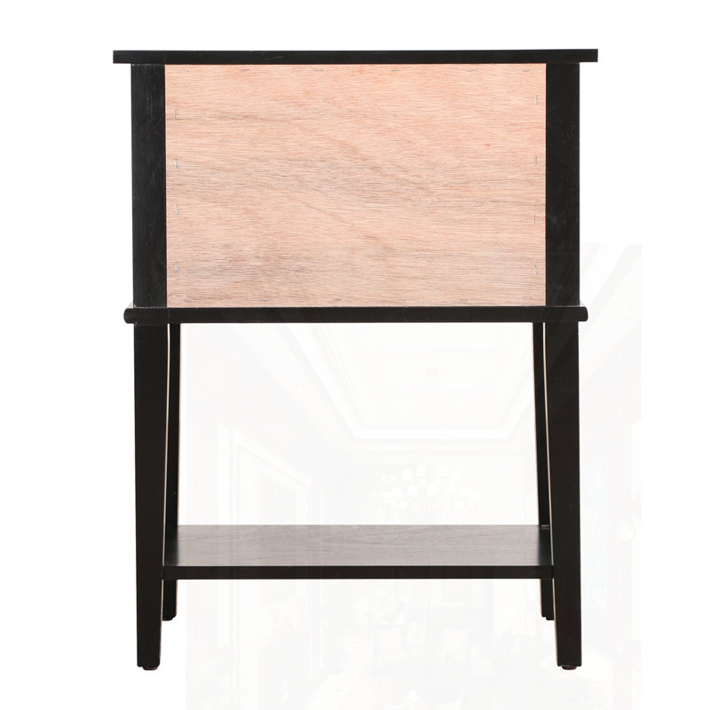 Table de chevet élégante, Noir