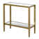 Table d'appoint rectangulaire avec tablette en miroir Hera