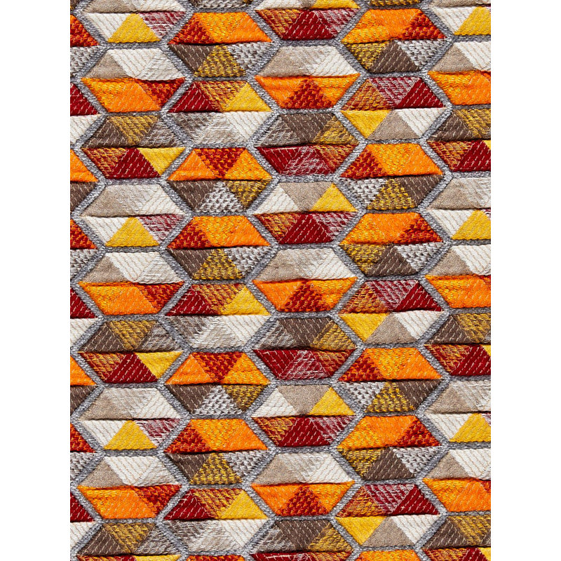 Tissu de carrousel de bibliothèque Hinson, Corail