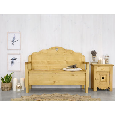 Dambrosio Solid Wood Storage Bench