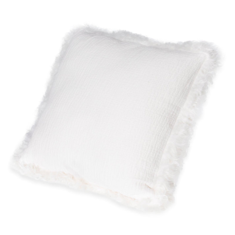 Knouse Rectangular Cushion, 50cm x 50cm, White, Square