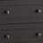 3 Drawers Dresser 26.4" W, Nightstand Chest of Drawers ,Bedside Table with Rhombus Handle-1565838029