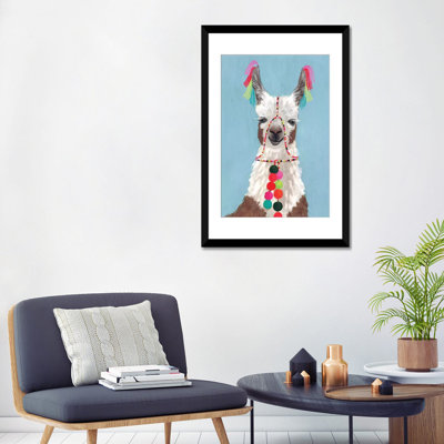 " Adorned Llama I " Print