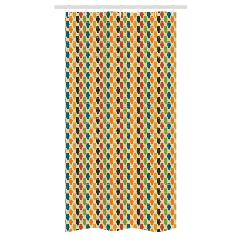 Morocco Shower Curtain with Hooks Included, 72" H x 36" W