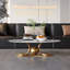 Table basse en faux marbre