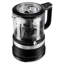 Hachoir à nourriture 3,5 tasses KitchenAid en noir mat-122663156