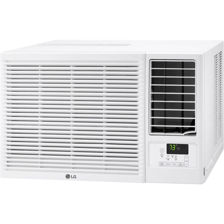 11,700/12,200 BTU 230V Window-Mounted Air Conditioner with 9,200/11,200 BTU Supplemental Heat Function