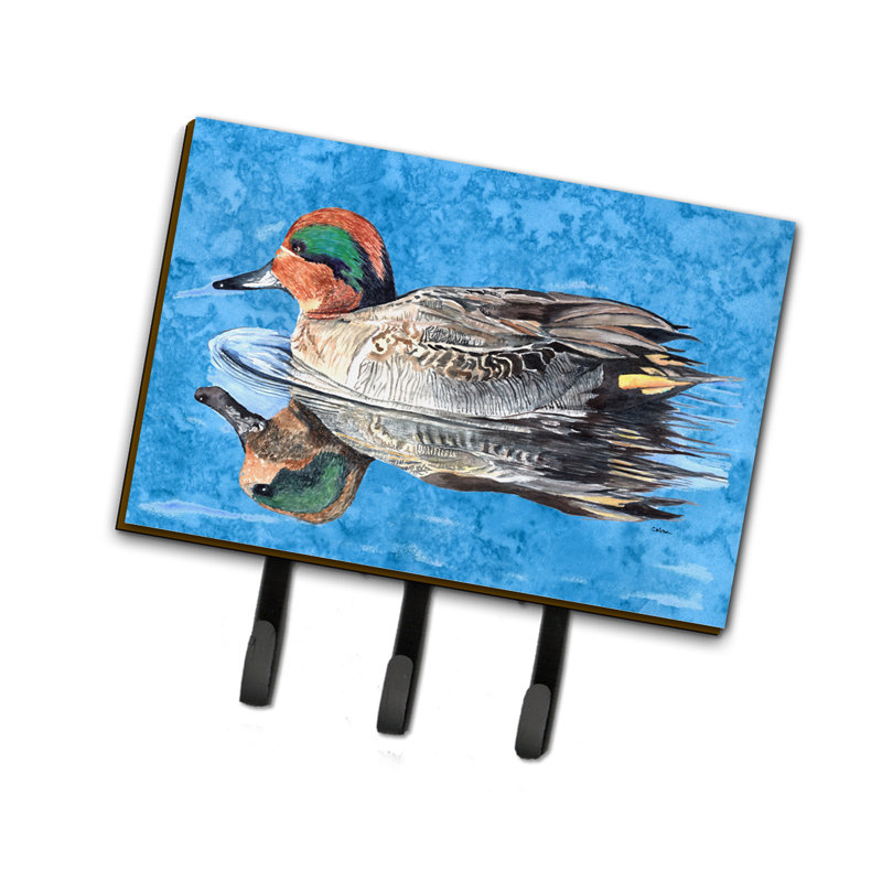 Porte-clés et laisse canard