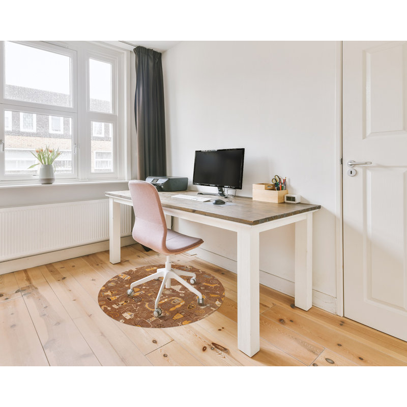 Seder Hard Floor Straight Round Chair Mat