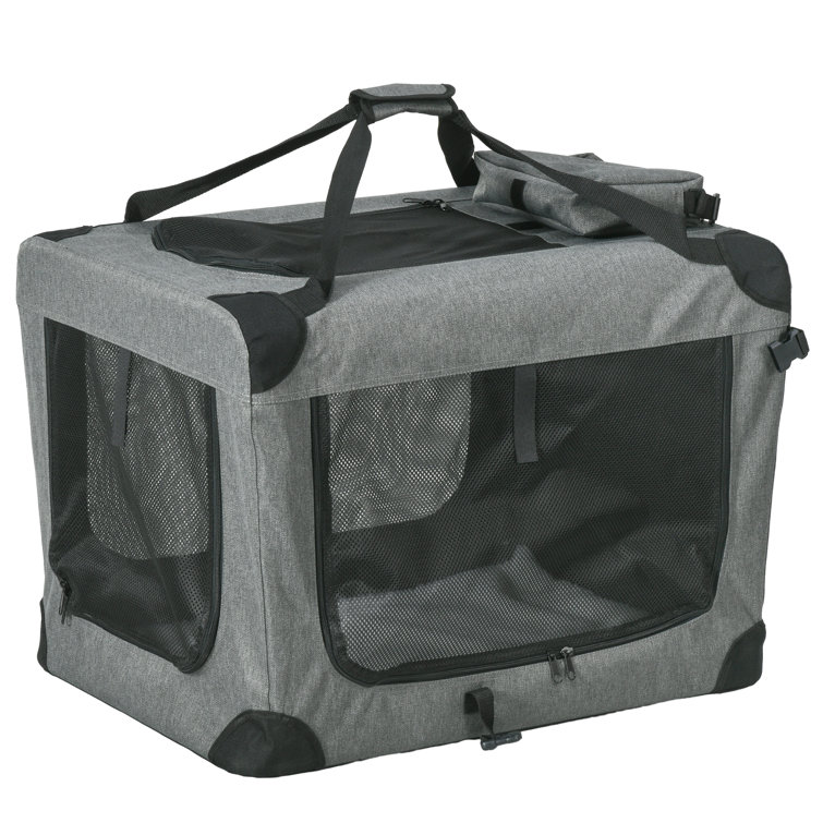Collapsible Vehicle Travel Carrier,Carrier with 3 Doors