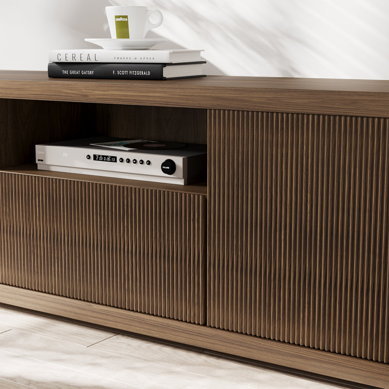  78.74'' Wood Tv Stand, Fully Assembled
