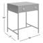 Walee 24'' Tall 1 - Drawer Iron Nightstand-1739250110