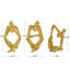Ensemble de 3 sculptures contemporaines-71134225