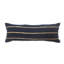Coussin lombaire rayé à la main en coton / mélange de jute-1462747469-1396729230