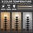 Hemispherical Acrylic Lampshade Floor Lamp