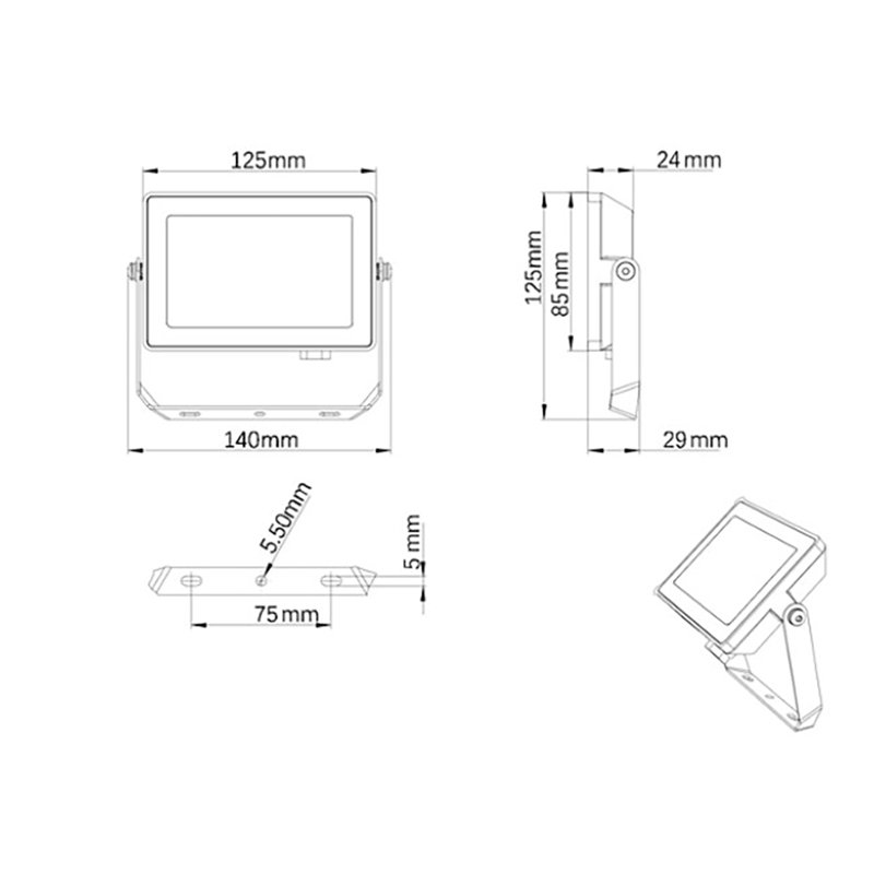 LED Projectline Flood Light