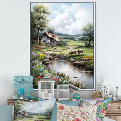 Relaxing Farm Charm - Farm Wall Art