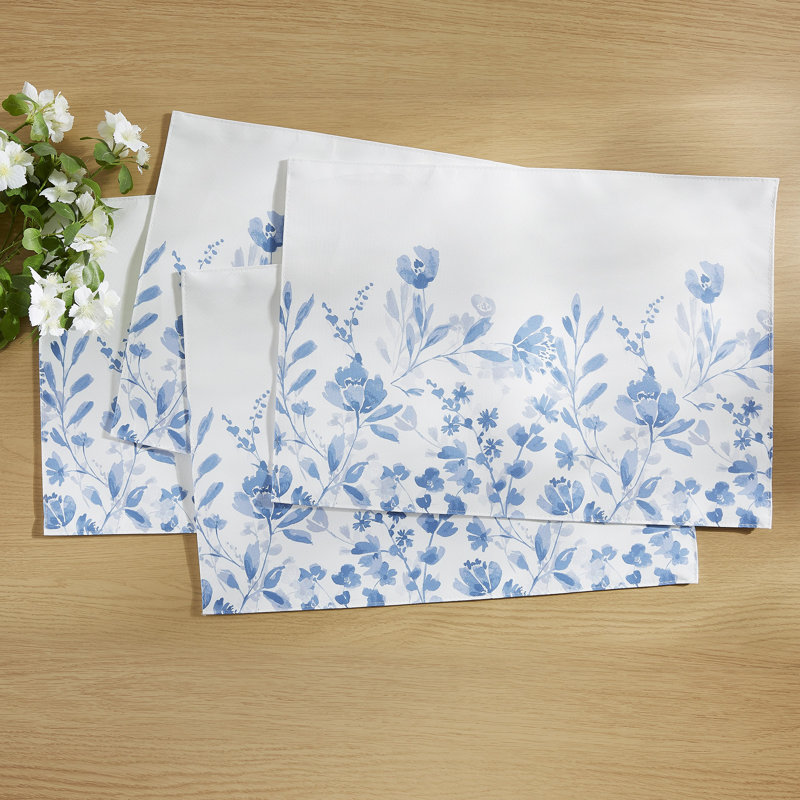 Izod Mystic Floral 4-Pack Placemat Set