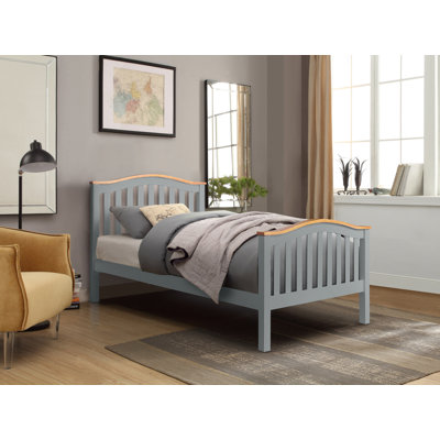 Solid Wood Storage Bed