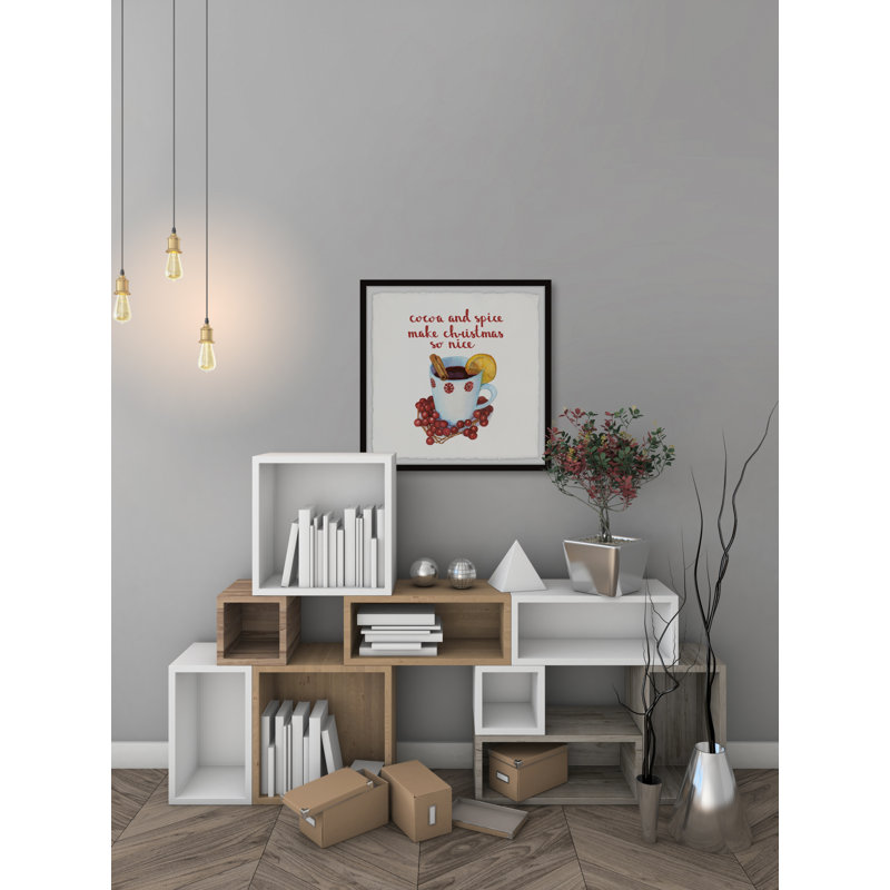 Christmas Is Nice 1 Piece Single Picture Frame Wall Art, 61cm H x 61cm W x 3.81cm D