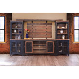 Gilchrist Entertainment Center with Piers and Bridge, Black