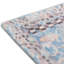 Tapis transitionnel délavé bleu et orange Sparx