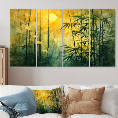 Kimbal - décoration murale en bambou - art mural traditionnel