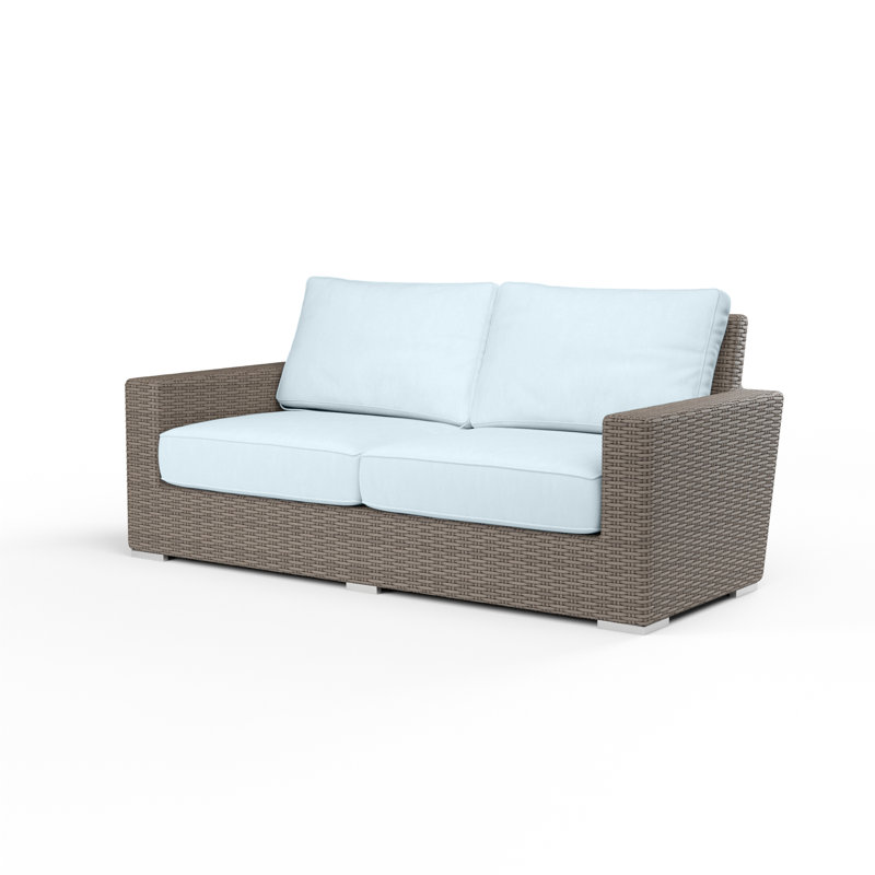 Causeuse avec coussins Nassau, Toile d'horizon