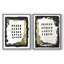 Impression encadrée Gold I-Premium - prête à être accrochée - aucun clou requis - aucun clou requis-2011893567-2011893566
